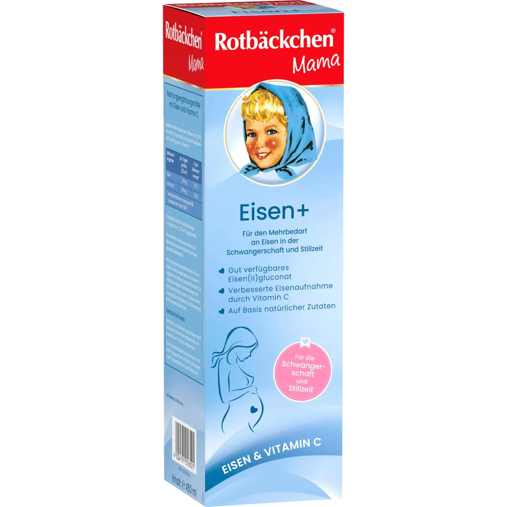 Rabenhorst Rotbäckchen Mama Eisen+ Saft 450 ml