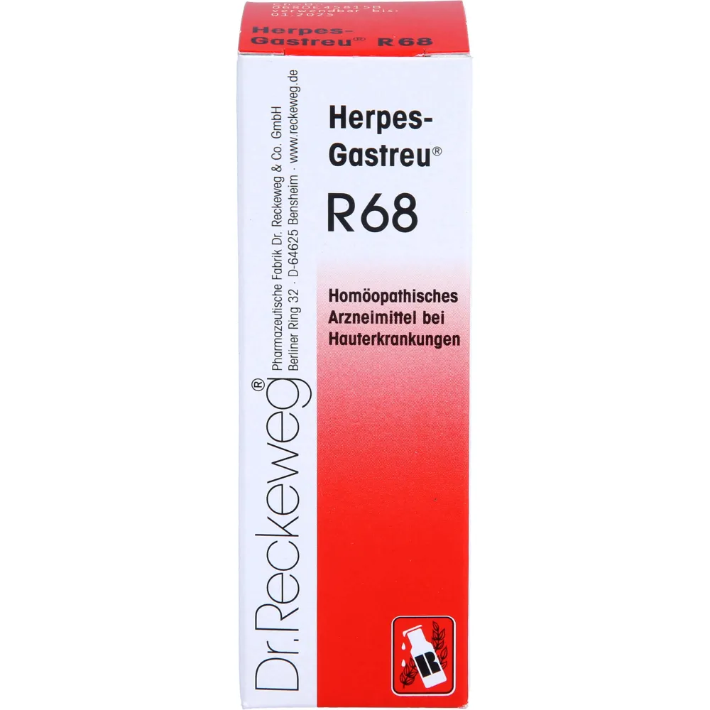 Herpes-Gastreu R68 Tropfen zum Einnehmen 22 ml