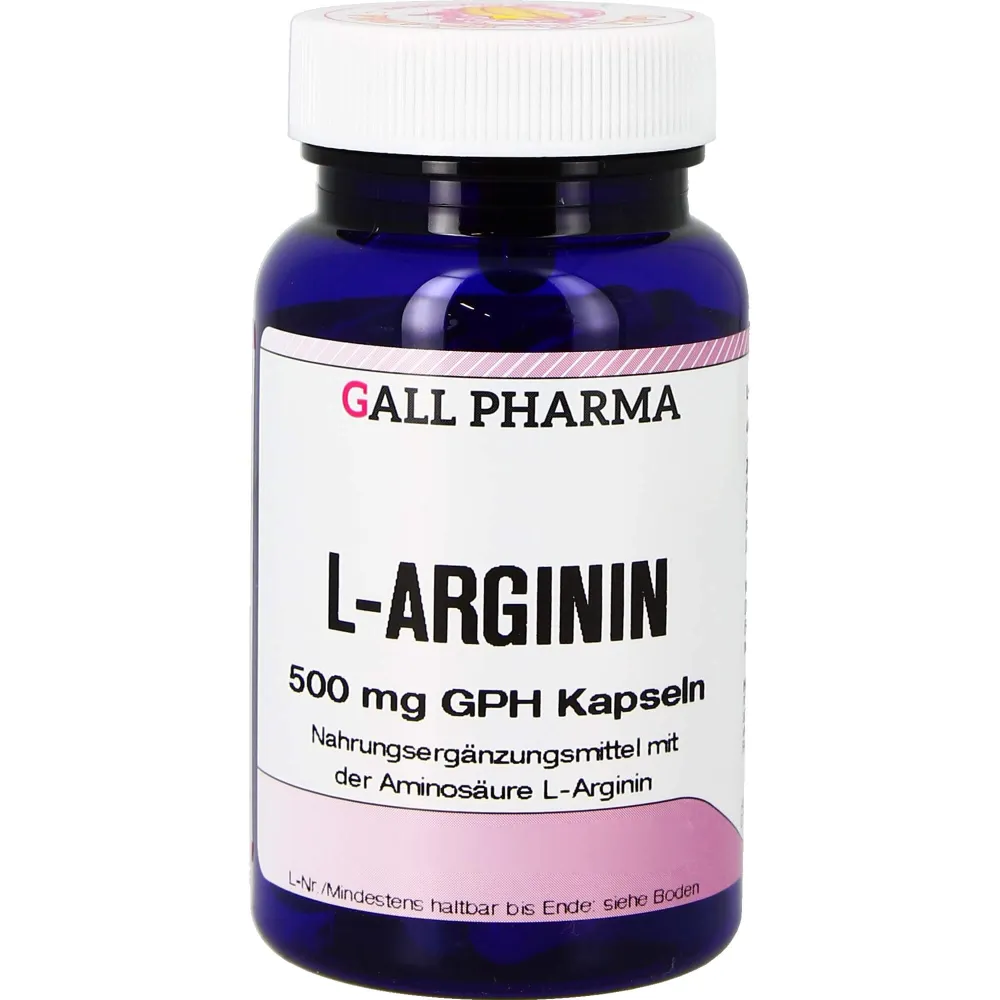 L-Arginin 500 mg Gph Kapseln 80 St