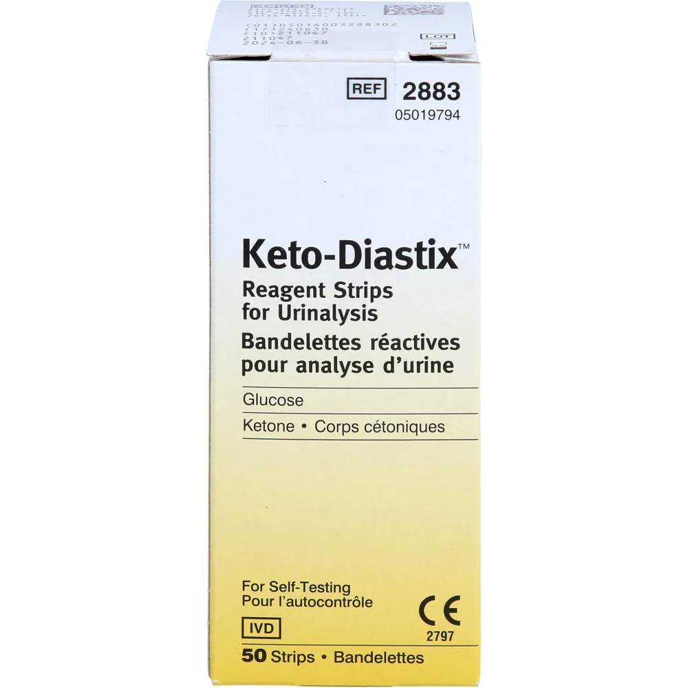 Keto Diastix Teststreifen 50 St