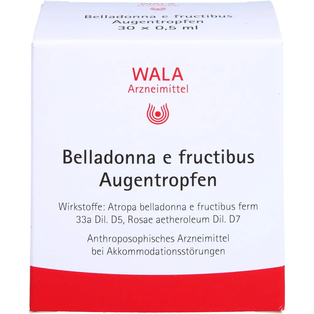 Belladonna E Fructibus Augentropfen 15 ml