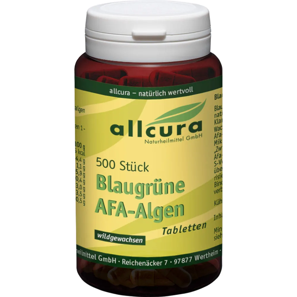Afa Algen 250 mg blaugrün Tabletten 500 St