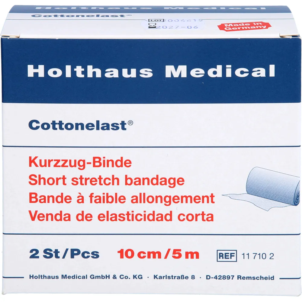 Kurzzugbinde Cottonelast 10 cmx5 m 2 St