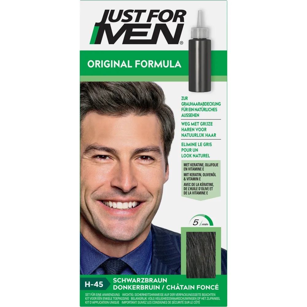 Just for men Tönungsshampoo schwarzbraun 60 ml