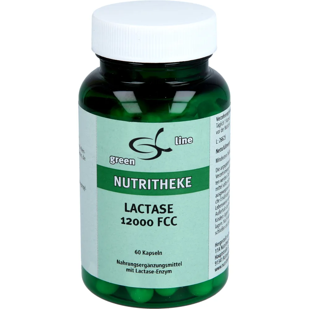 Lactase 12.000 Fcc Kapseln 60 St