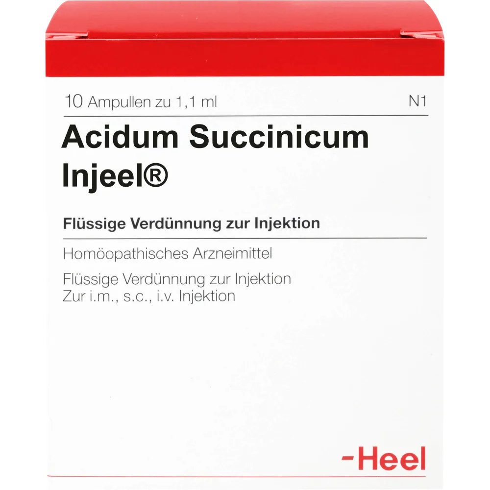 Acidum Succinicum Injeel Ampullen 10 St