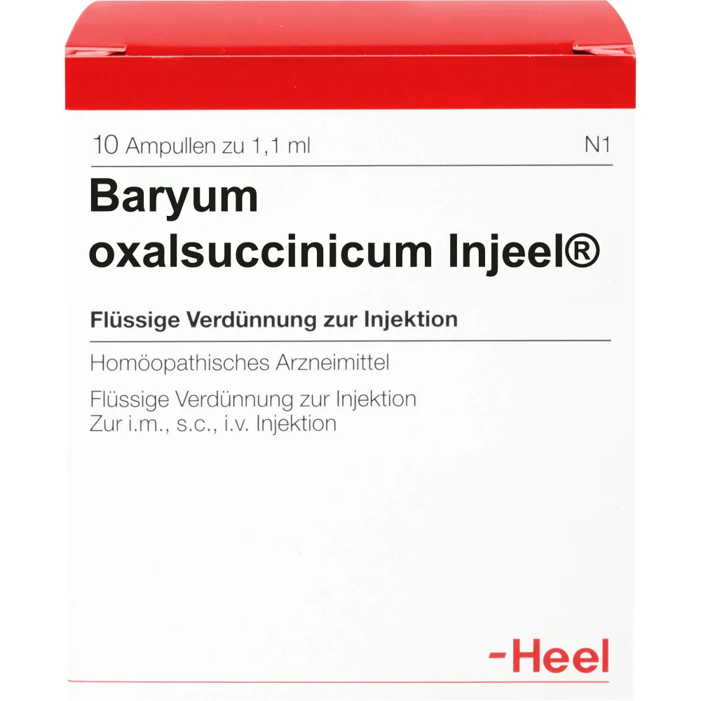 Baryum oxalsuccinicum Injeel Ampullen 10 St