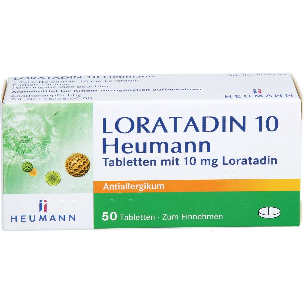 Loratadin 10 Heumann Tabletten 50 St