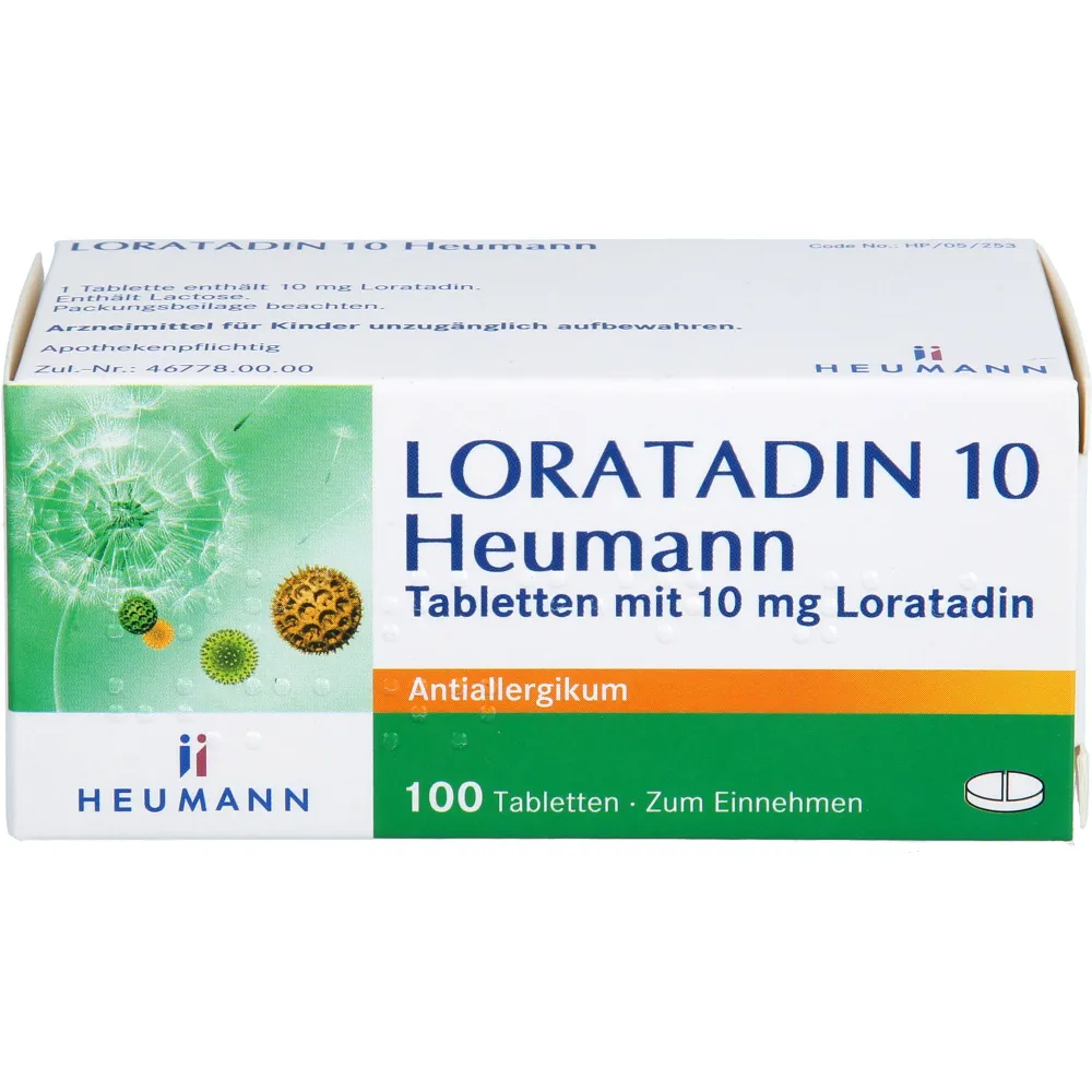 Loratadin 10 Heumann Tabletten 100 St