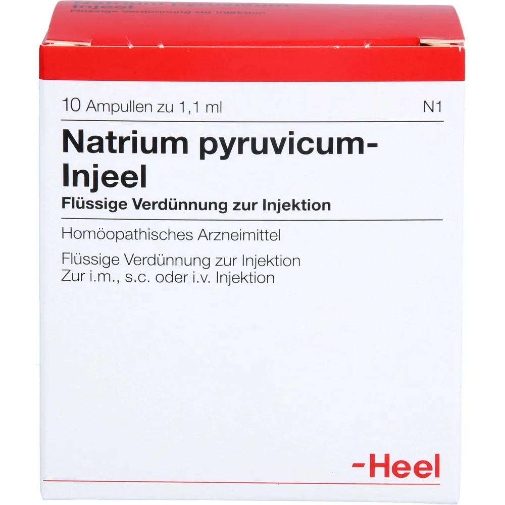 Natrium Pyruvicum Injeel Ampullen 10 St