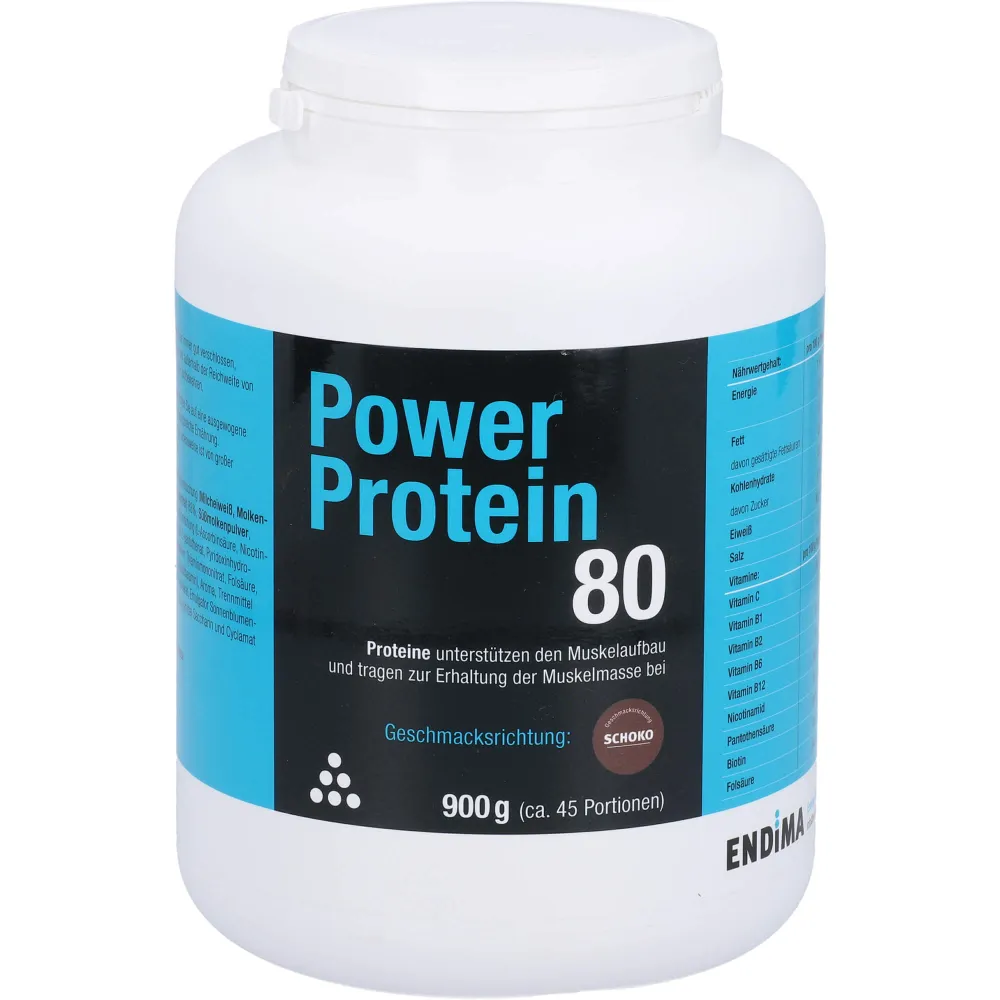 Power Protein 80 Schoko Pulver 900 g