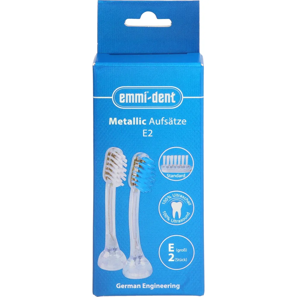 Emmi-Dent Ultraschall Bürstenkopf Erwachsene 2 St