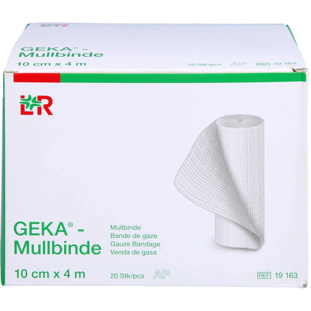 Mullbinden Geka 10 cmx4 m 20 St
