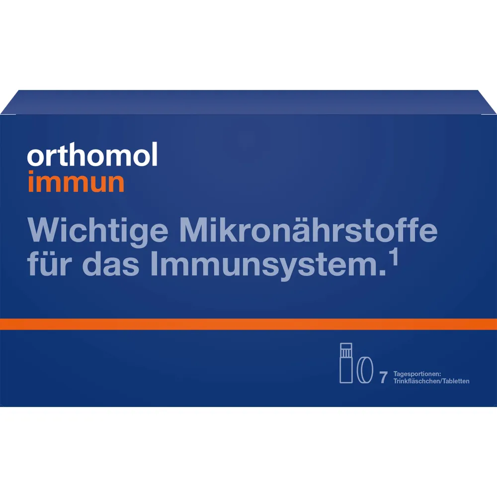 Orthomol Immun Trinkfläschchen/Tabl.Kombipack. 7 St