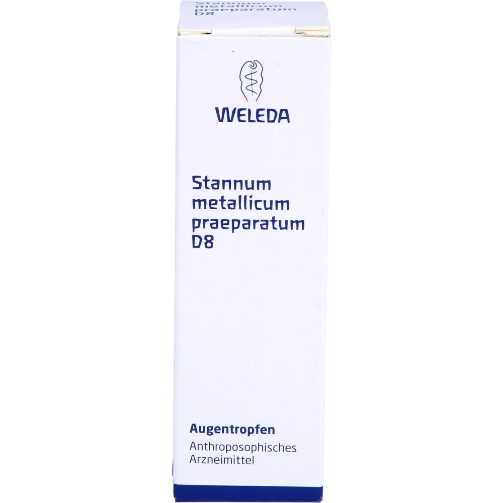 Stannum Metallicum praeparatum D 8 Augentropfen 10 ml