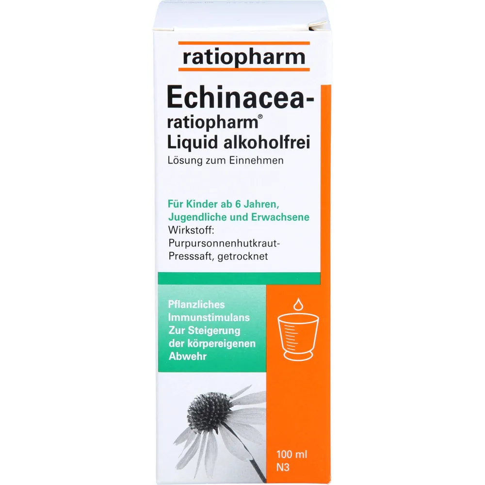 Echinacea-Ratiopharm Liquid alkoholfrei 100 ml