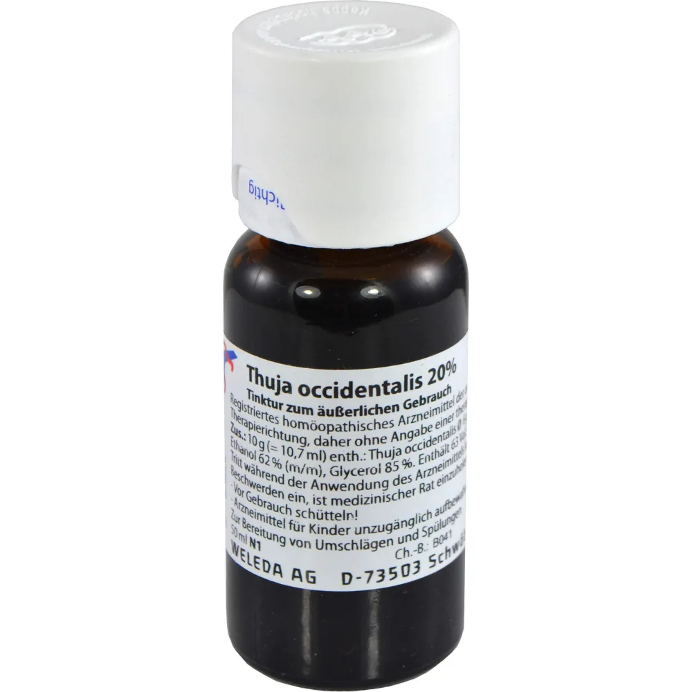 Thuja Occidentalis 20% äußerlich Tinktur 50 ml