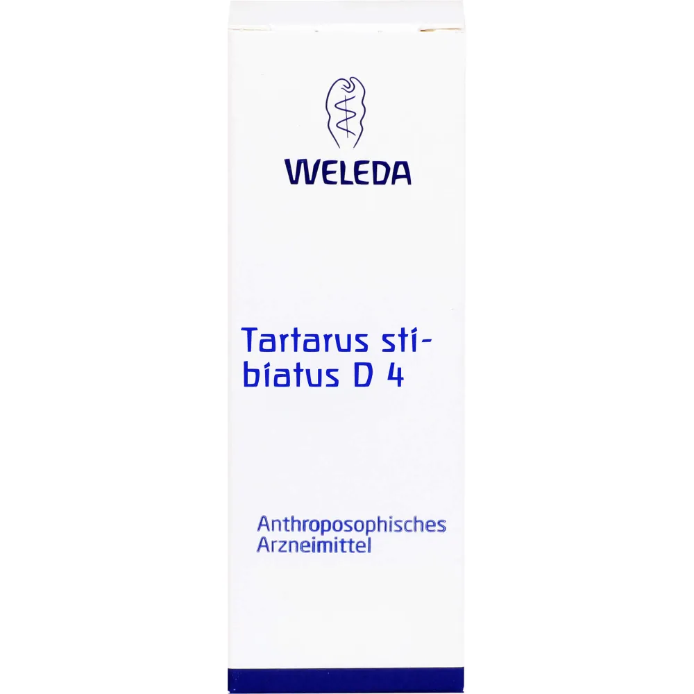 Tartarus Stibiatus D 4 Trituration 20 g