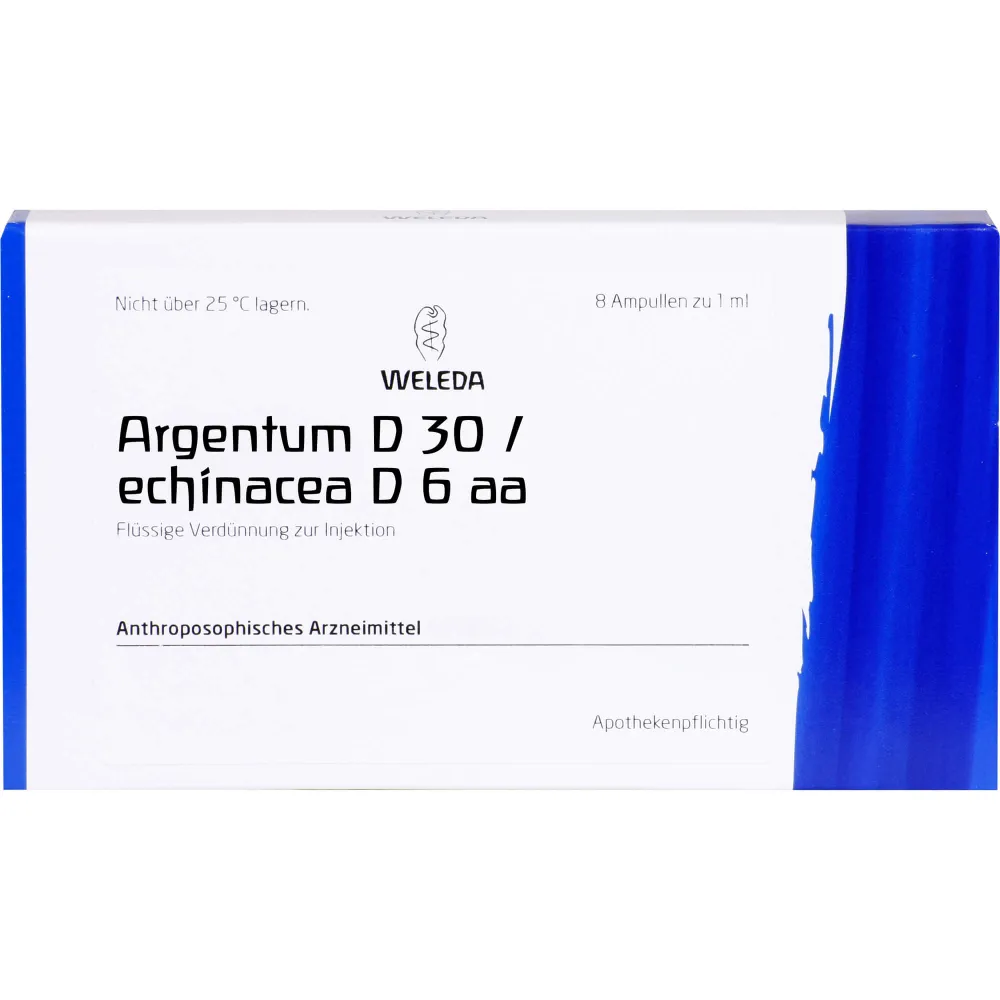 Argentum D 30/Echinacea D 6 aa Ampullen 8 St