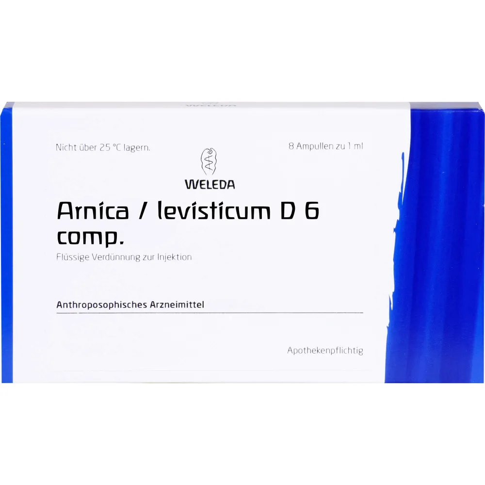 Arnica/Levisticum D 6 comp.Ampullen 8 ml