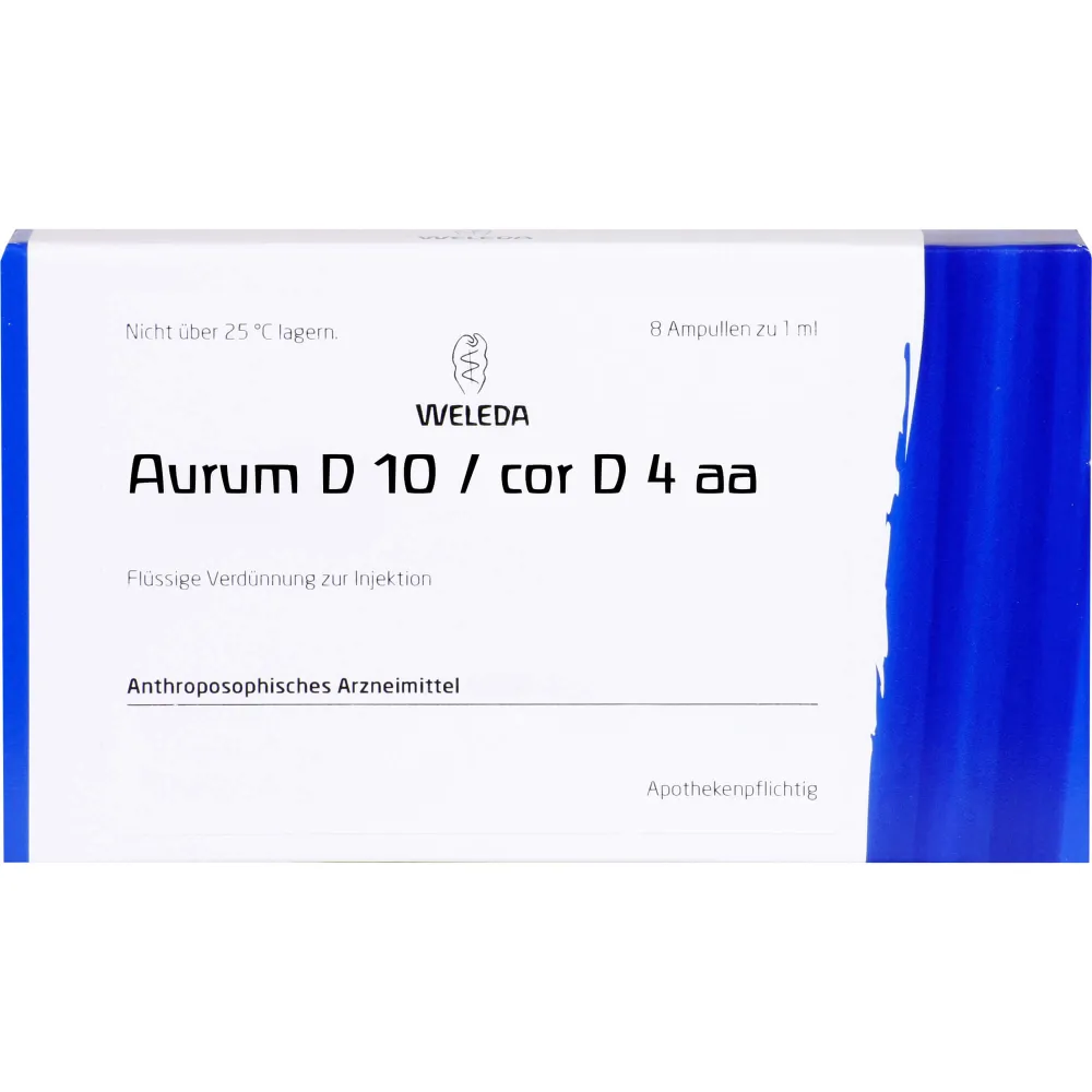 Aurum D 10/Cor D 4 aa Ampullen 8 ml