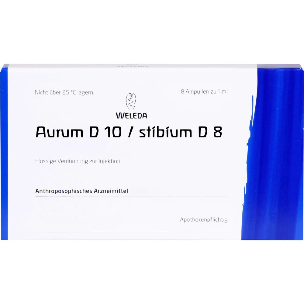 Aurum D 10/Stibium D 8 Ampullen 8 ml