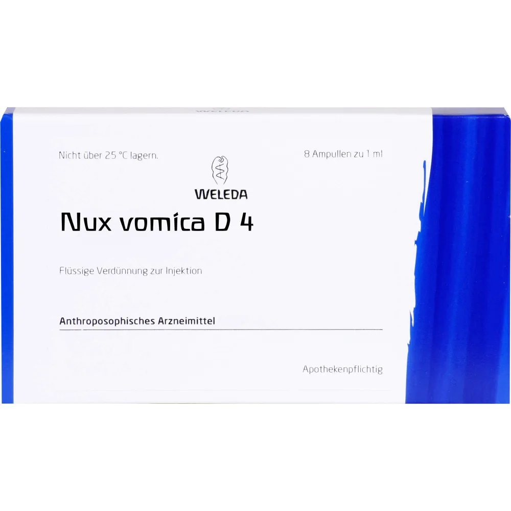 Nux Vomica D 4 Ampullen 8 ml