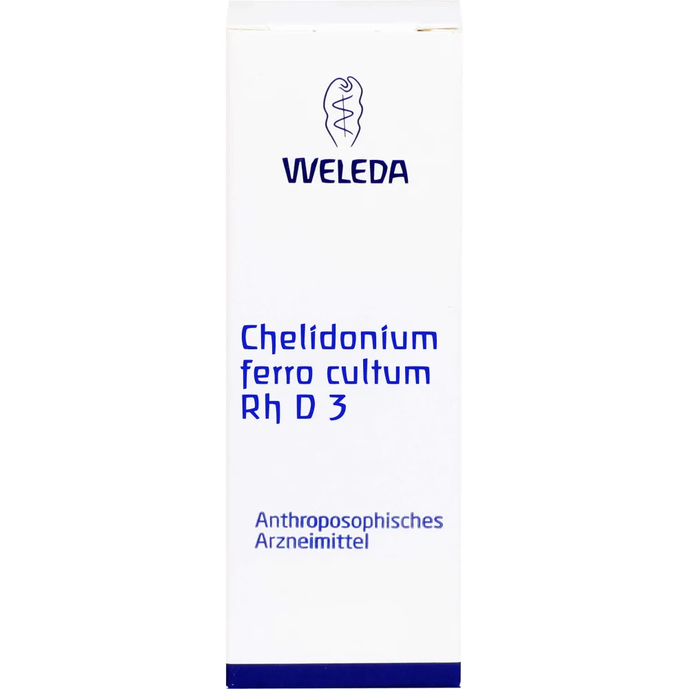 Chelidonium Ferro cultum Rh D 3 Dilution 20 ml