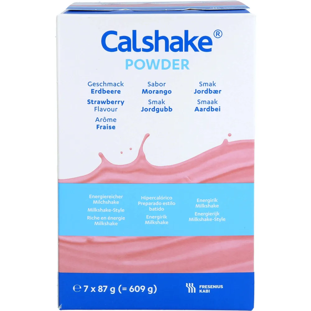 Calshake Erdbeere Beutel Pulver 609 g