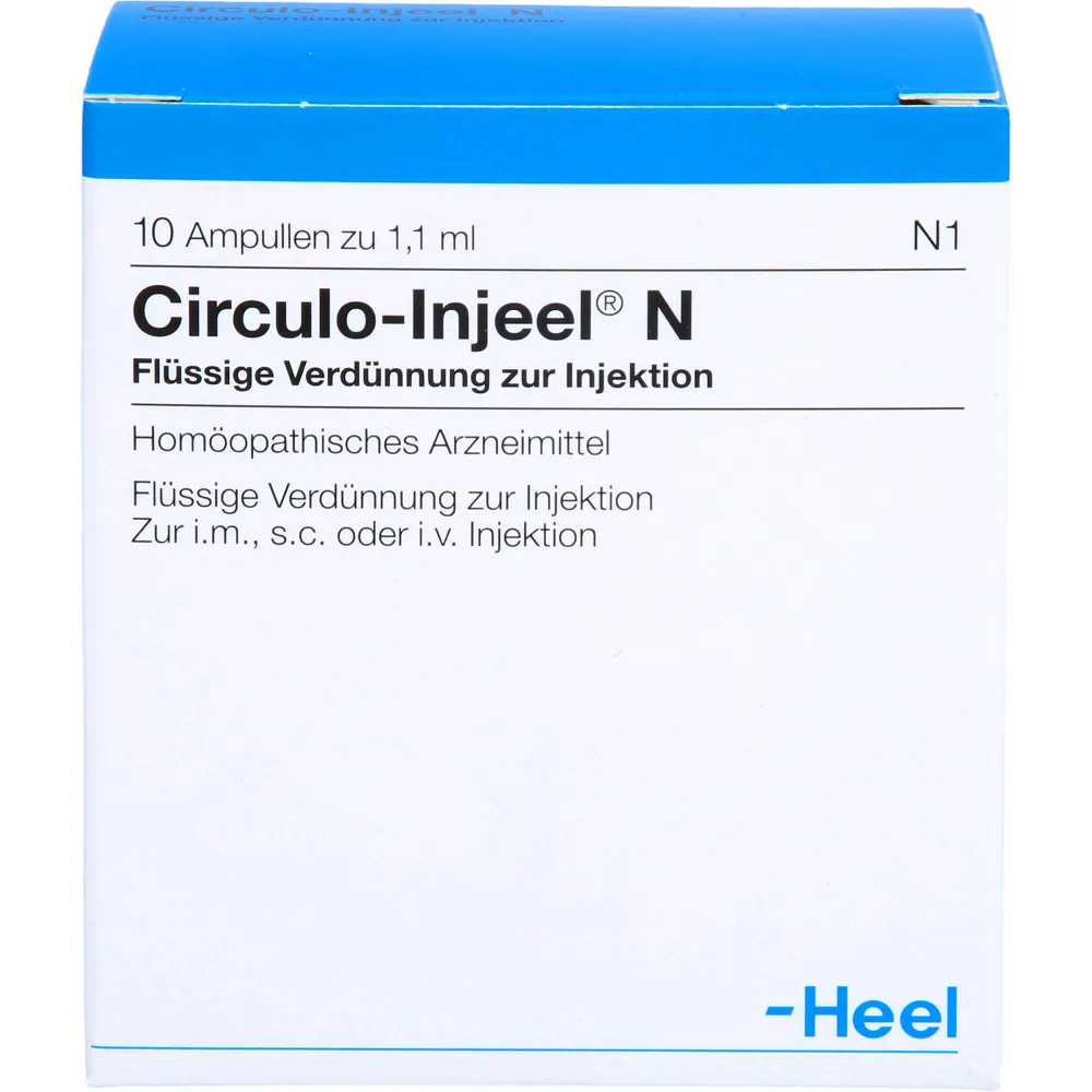 Circulo Injeel N Ampullen 10 St