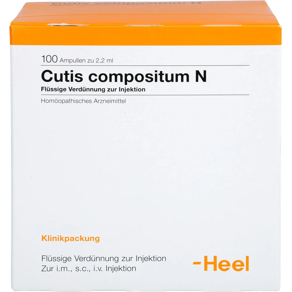Cutis compositum N Ampullen 100 St