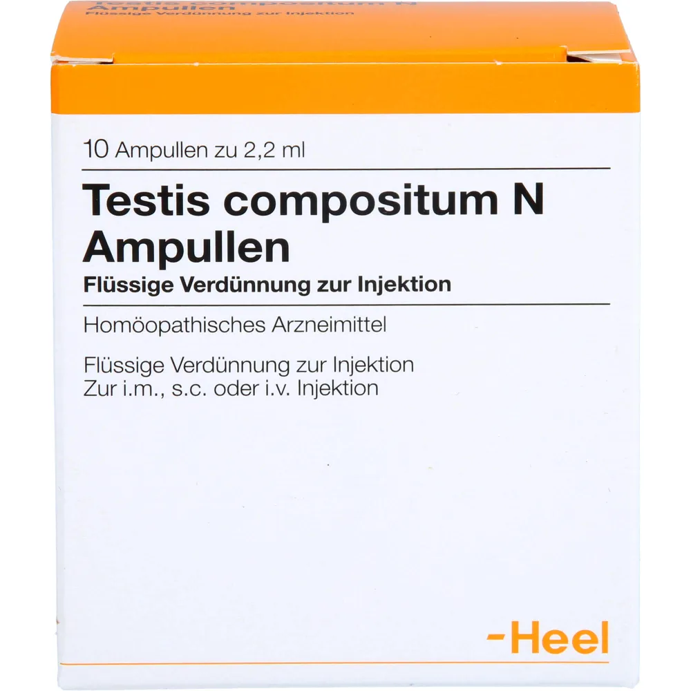 Testis Compositum N Ampullen 10 St
