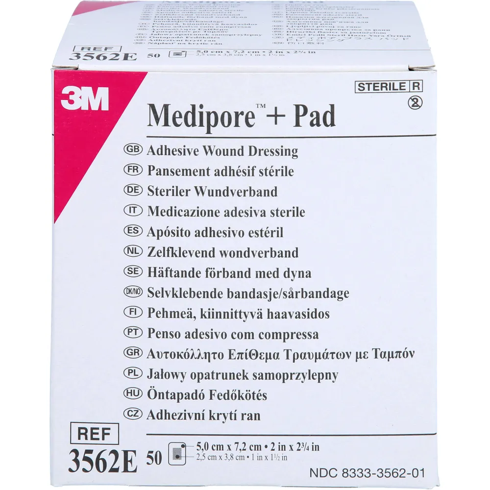 Medipore+Pad steriler Wundverband 3562E 50 St