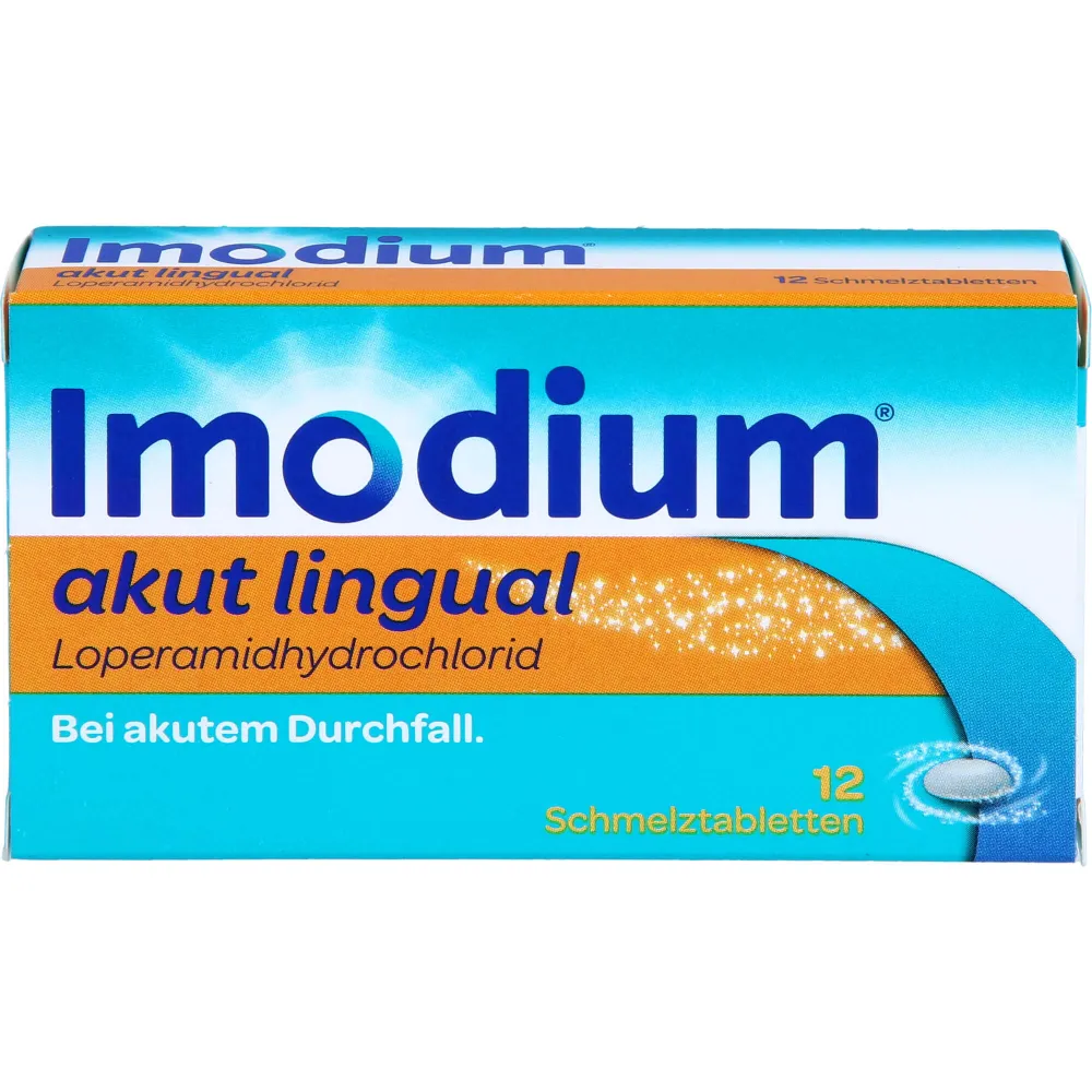 Imodium akut lingual Schmelztabletten 12 St