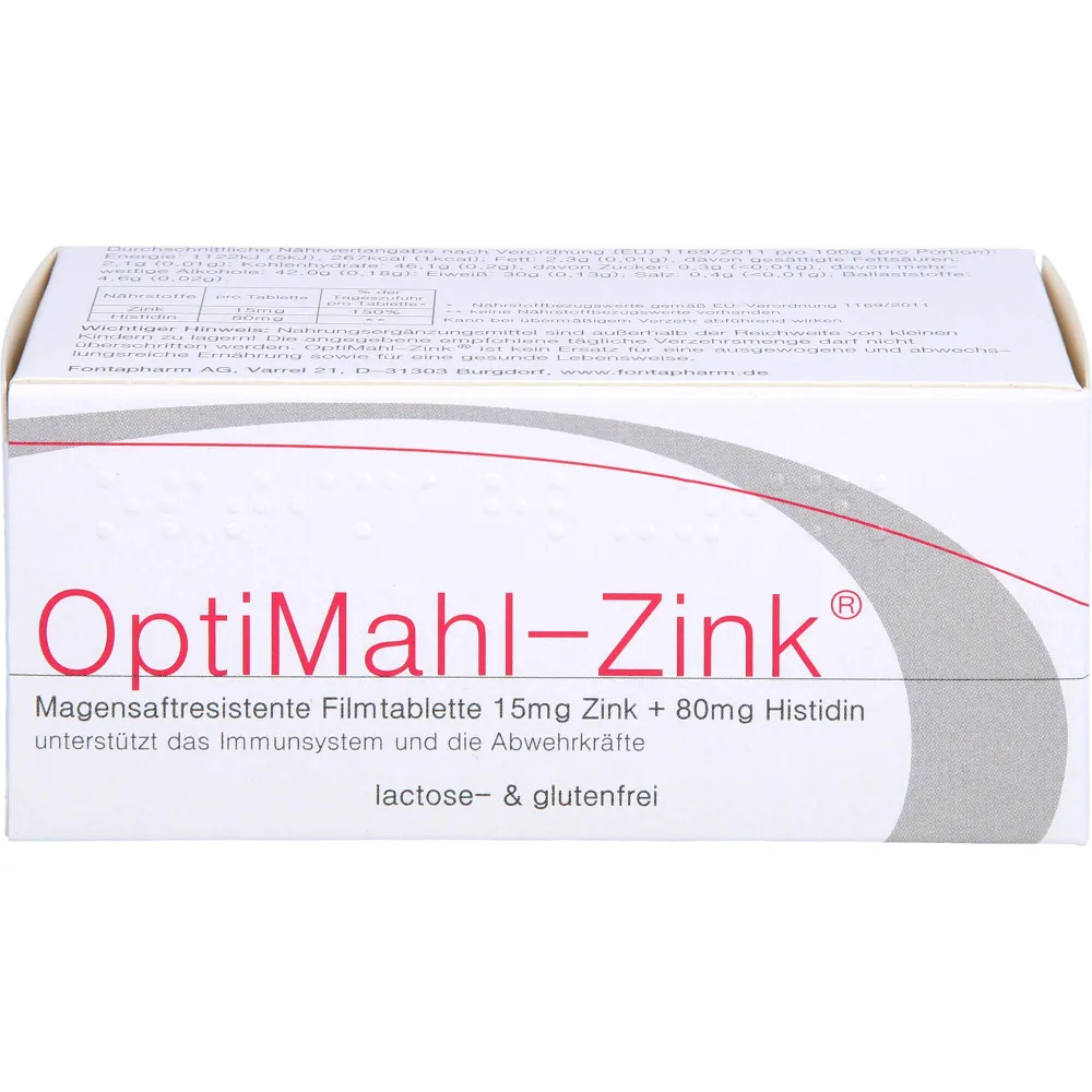 Optimahl Zink 15 mg Tabletten 50 St