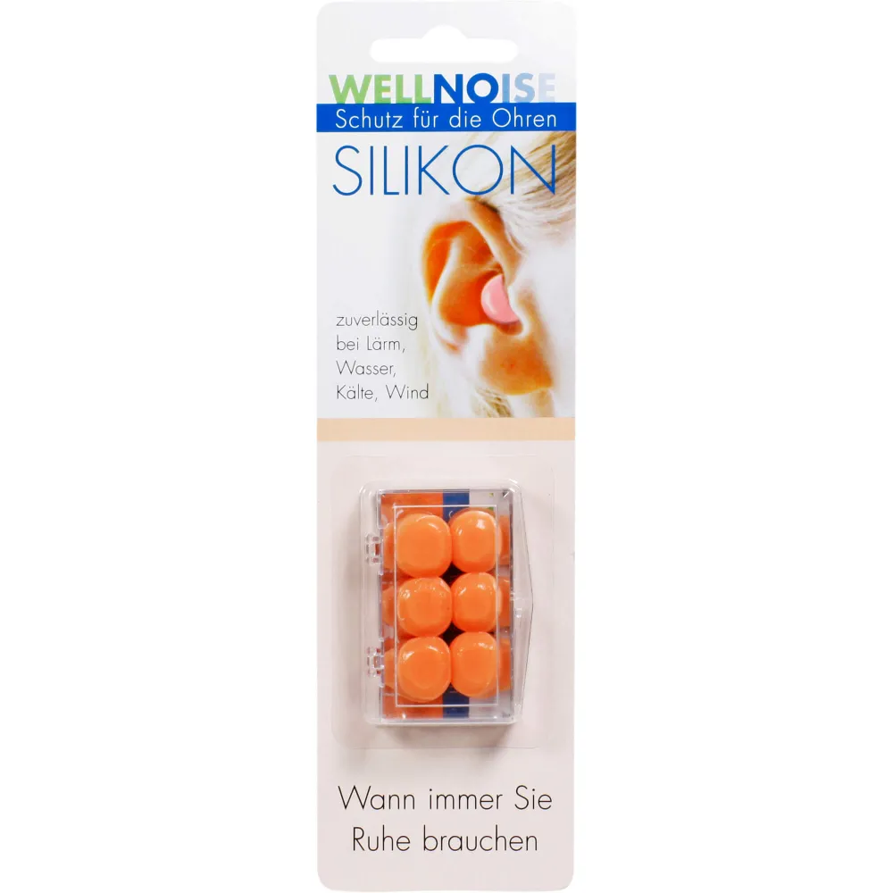 Wellnoise Ohrenstopfen skin Blister 6 St