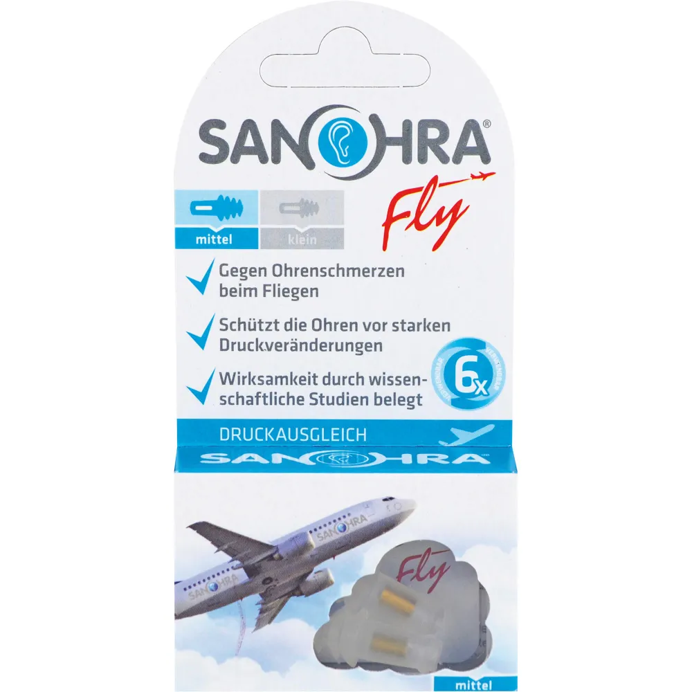 Sanohra fly Ohrenschutz f.Erwachsene 2 St