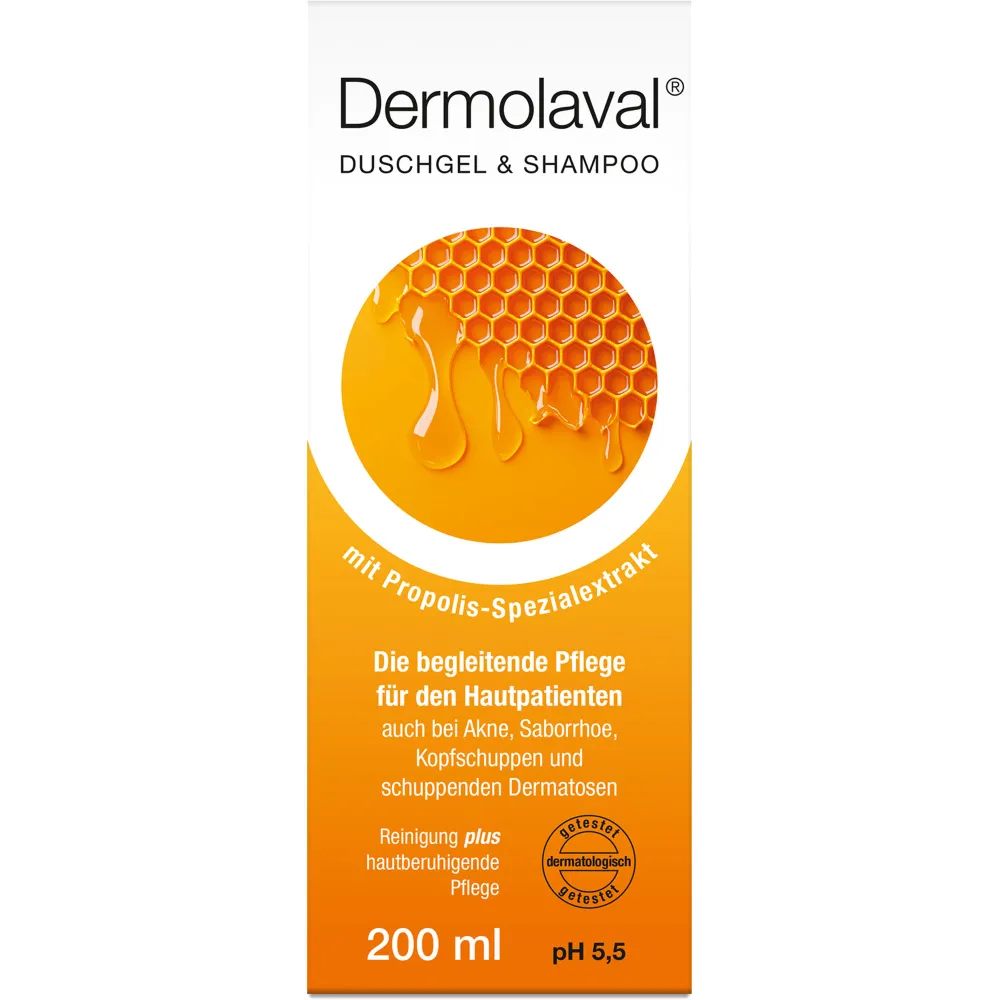 Dermolaval Duschgel+Shampoo f.d.Hautpatienten 200 ml
