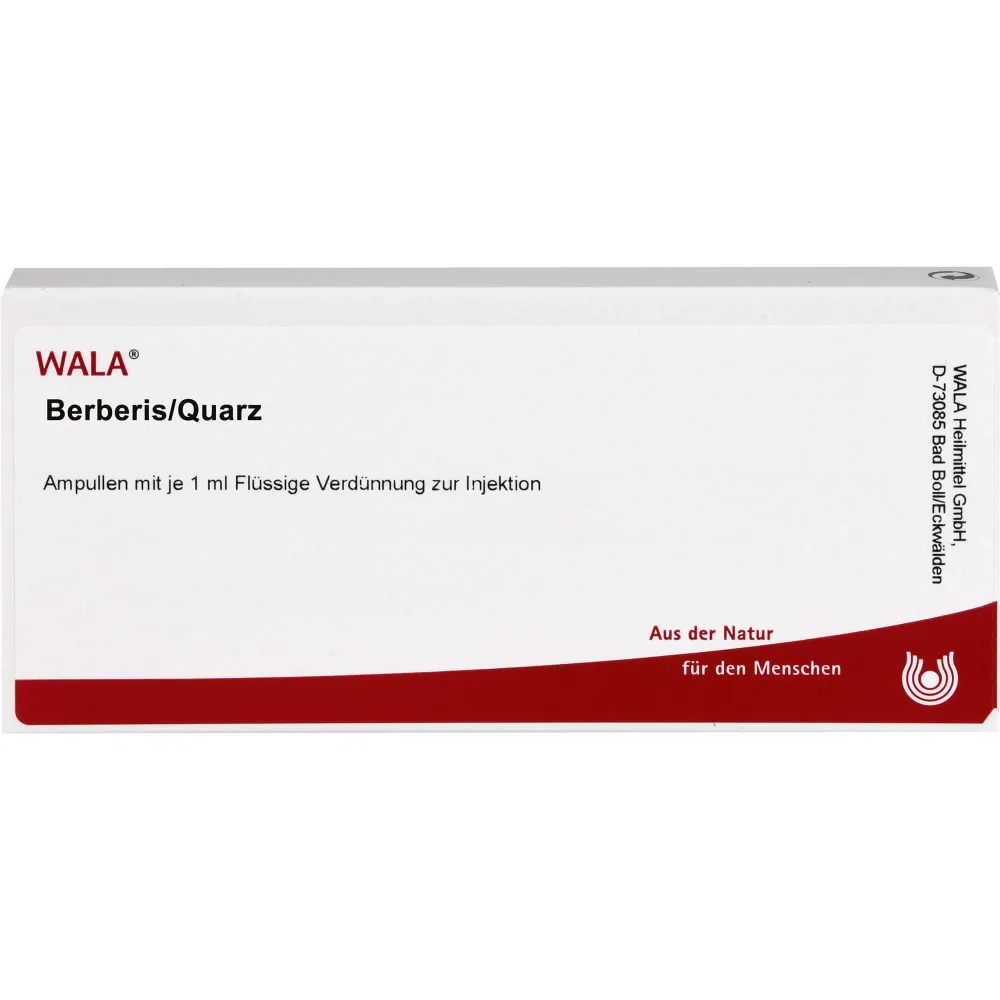 Berberis/Quarz Ampullen 10 ml