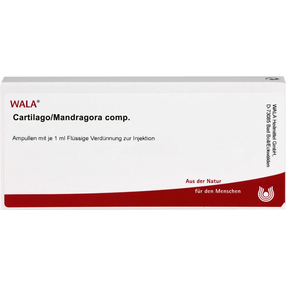 Cartilago/Mandragora comp.Ampullen 10 ml