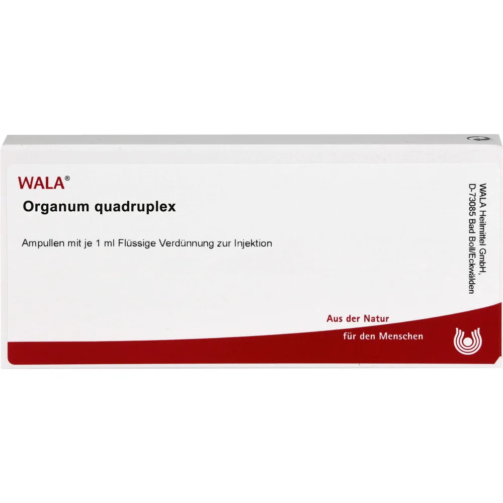 Organum quadruplex Ampullen 10 ml