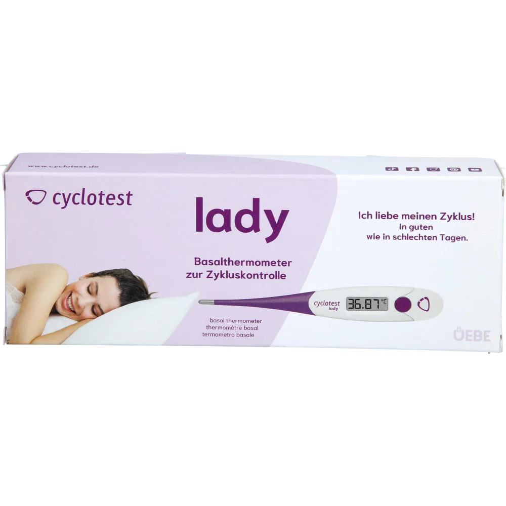 Cyclotest lady Basalthermometer 1 St