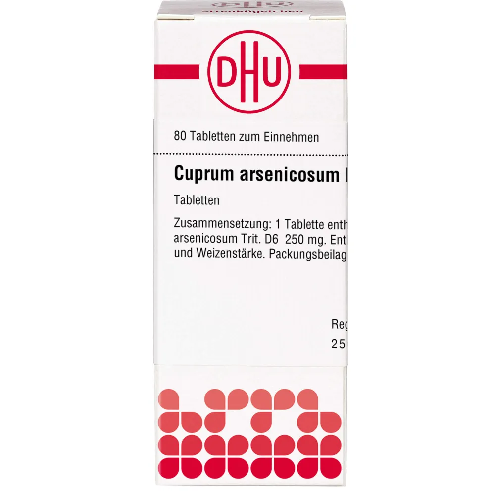 Cuprum Arsenicosum D 6 Tabletten 80 St