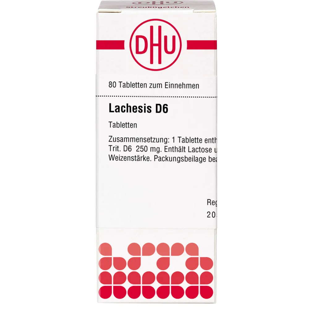 Lachesis D 6 Tabletten 80 St