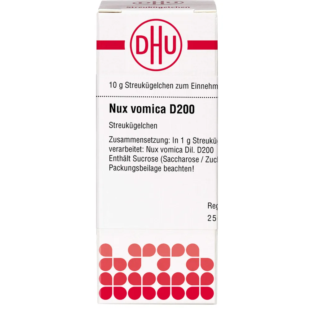 Nux Vomica D 200 Globuli 10 g