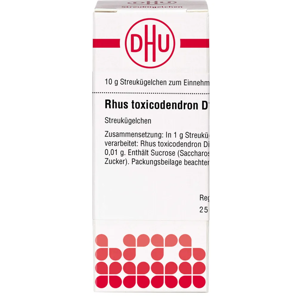 Rhus Toxicodendron D 12 Globuli 10 g