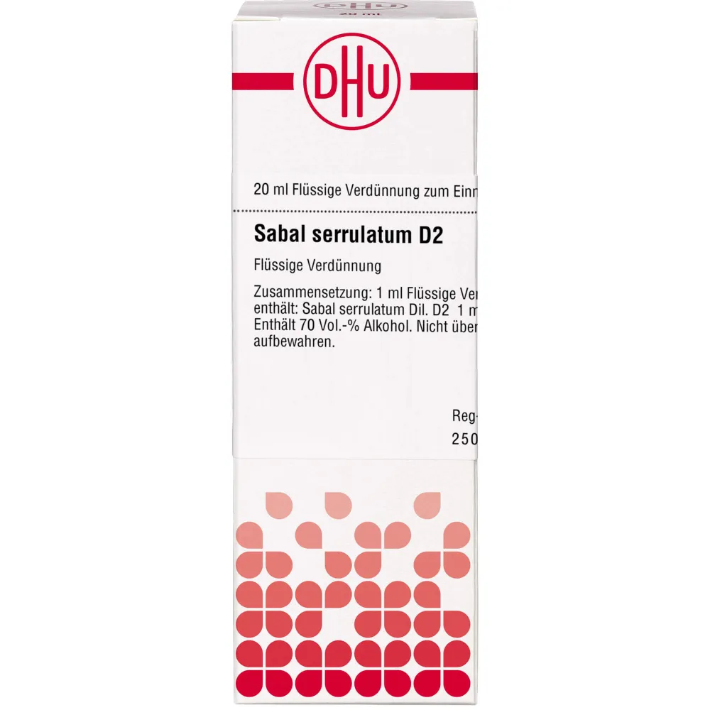 Sabal Serrulatum D 2 Dilution 20 ml