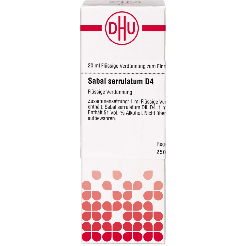 Sabal Serrulatum D 4 Dilution 20 ml