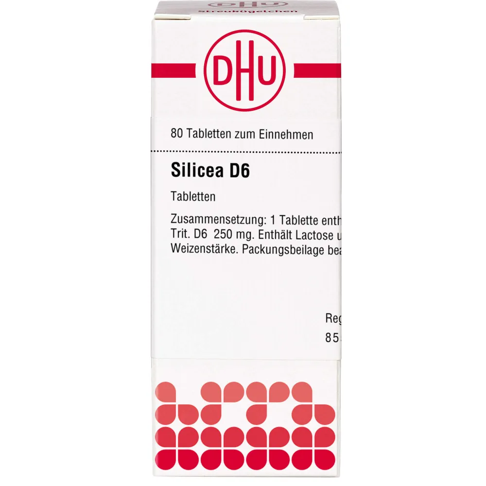 Silicea D 6 Tabletten 80 St