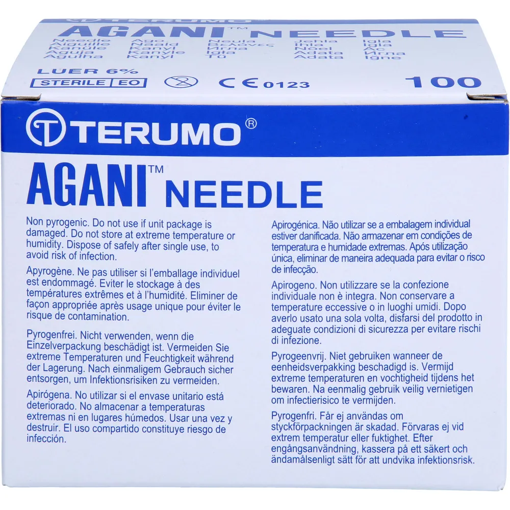 Agani Kanüle 26 G 13 mm braun 100 St
